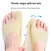 Séparateur d'orteils ajustable pour Hallux Valgus, correction de la separation osseuse du pied, soutien confortable pour la cheville, à porter avec des chaussures