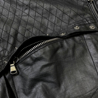 ChaoLing Fabricant de vêtements coupés et cousus Vêtements de haute qualité Vestes pour hommes Veste en cuir PU personnalisée Veste classique unie pour hommes