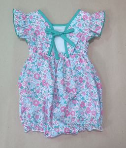 Robes d'été smockées pour filles, vêtements smockés faits main pour enfants, vente en gros de vêtements smockés pour enfants, tenues florales mère-fille - Product Image 6