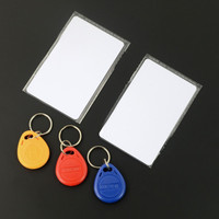 Alta calidad RFID Keyfob Ascensor Control DE ACCESO 125KHz 13,56 MHz Etiqueta regrabable Impermeable NFC Key Fob UHF