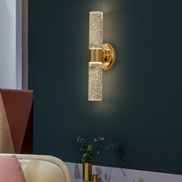 Applique Murale LED en Fer et Acrylique Style Nordique pour Chambre, Salon, Escalier - Design Haut de Gamme Luxe