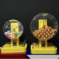 Machine de Loterie XCL Électrique Nouveau Modèle Amélioré, 50-100 Boules, Bicolore, pour Bingo