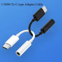 Câble Jack AUX Femelle Type C vers 3,5 mm avec gaine en PVC, garantie 12 mois - Câble Audio Stéréo USB C Mâle