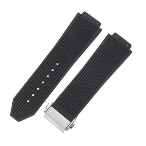 Convient aux bracelets de montre Hengbao : bracelet de montre en silicone pour homme <span class=keywords><strong>HUBLO</strong></span> Hengbao/Yubo Big Explosion 26X22 - Product Image 1