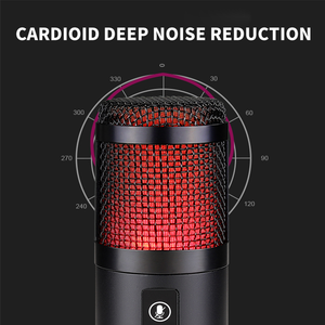 BMG-K9-micrófono condensador para escritorio, dispositivo profesional Usb para Podcast, Rgb, para youtube, juego, ordenador, grabación, estudio - Product Image 2