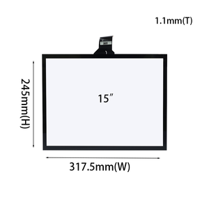 Màn hình cảm ứng điện dung 15 inch cho ô tô công nghiệp với giao diện USB, màn hình mới của nhà sản xuất - Product Image 2