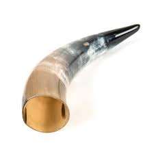 Handcrafted Medieval Festival Buffalo Viking <b>Drinking</b> <b>Horn</b> With Carrying Strap For Medieval Reenactment At Wholesale Price - Product Image 2