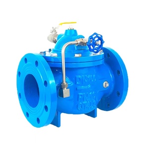 Válvulas de control reductoras industriales de flotador remoto de acero al carbono con extremo de brida para agua - Product Image 3