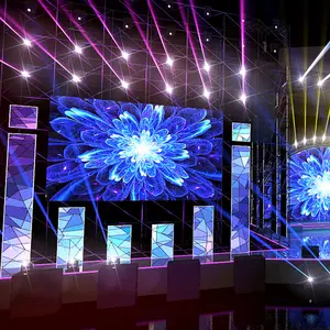 Stage Background Video Wall P3.9 DJ Booth LED Screen