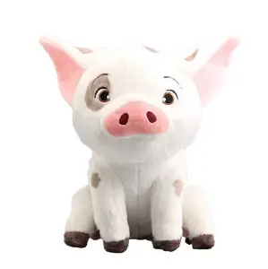 Personnalisé ferme série film Moana animal cochon animaux en peluche dessin animé poupées en peluche pour bébé cadeau