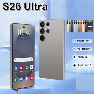 <span class=keywords><strong>Smartphone</strong></span> S26 Ultra 4G/5G Version Globale, Écran HD Plein Écran 6,9 Pouces, 22 Go + 2 To, Android 15, Déverrouillage Facial, Téléphone Portable pour Gamers - Product Image 3