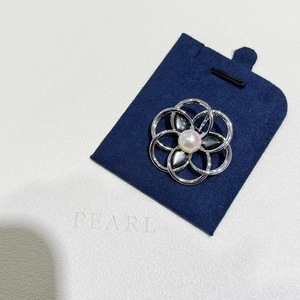 เครื่องประดับมุกอะโกยะน้ำเค็มระดับไฮเอนด์ ดอกไม้ติดหน้าอกและเข็มกลัด แฟชั่น ขายส่งและขายปลีกในญี่ปุ่น - Product Image 5