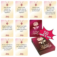 Jeu de dialogue de couple, cartes interactives ambigues, amusantes, relations émotionnelles, cartes de loisirs, écologiques, portables, coins arrondis