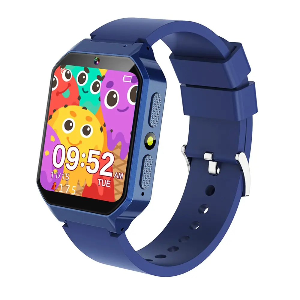 Braccialetto intelligente per bambini per bambini Smartwatch da gioco per ragazze rosa Touch nuovo 2023 2024 per bambini Smart Watch per bambini con 26 giochi