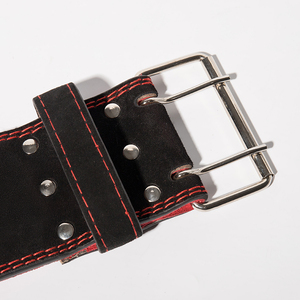 Fitness Body Building Genuine Leather Waist Protective Adjustable Weight Lifting <b>Belt</b> Custom Gym Leather Weightlifting <b>Belt</b> - Product Image 3