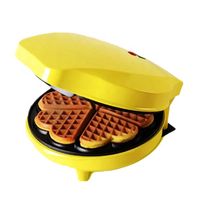 Gaufrier électrique entièrement automatique, appareil à domicile avec une variété de couleurs en option