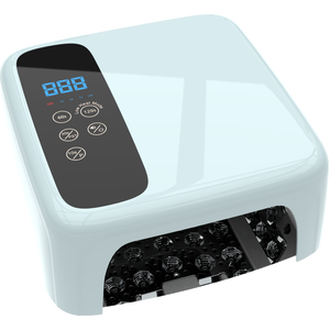 เครื่องอบเล็บพกพาไร้สายกำลังสูง แบตเตอรี่ 15600mAh ใช้งานได้นาน 10 วินาที พร้อมเซ็นเซอร์ UV+LED อบแห้งด้วยความร้อนต่ำ เหมาะสำหรับใช้ในบ้าน - Product Image 1