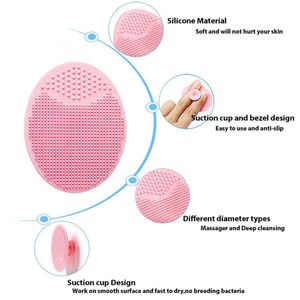 Silicone Food Grade Eco-Friendly Facial Cleansing Brush Manual Handheld Beauty Tool for Deep Cleansing and Skin Massage - Product Image 4