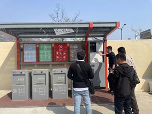 RNKJシティストリート地下廃棄物リサイクル機スマート廃棄物ビンごみ分別パビリオン - Product Image 6