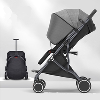 Poussette Bébé Luxueuse Personnalisée, Ultra Légère et Pliable en un Clin d'Œil