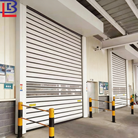 Portas de Levantamento de Alumínio de Alta Eficiência e Durabilidade, Estilo Chinês Moderno, Porta de Rolagem Turbo Rápida