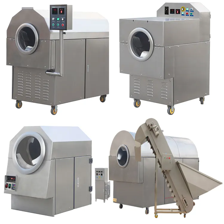 Widely-used commercial peanut roaser machine/ Electric seeds roaster/30kg nuts roasting machine made by stainless steel