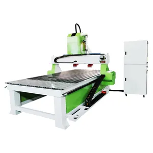 1325 3 trục CNC Router Máy ứng dụng cho gỗ bọt PVC mềm-kim loại độ chính xác cao 3D khắc cứu trợ khoan cắt hình dạng