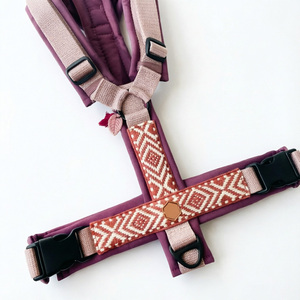 Fashion Boho Printed X Shape Dog <b>Harness</b> with soft padded inner lining brings all-day comfy wearing experience - Product Image 2