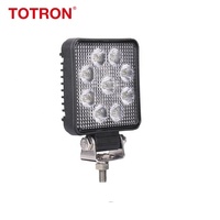 Vente en gros de feux tout-terrain, pièces et accessoires automobiles, phare de travail LED carré