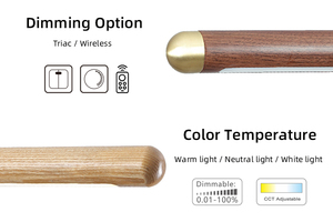 Lampes suspendues rondes en <span class=keywords><strong>bois</strong></span> de chêne scandinave, personnalisables, à intensité variable, pour café, restaurant, <span class=keywords><strong>suspension</strong></span> linéaire en <span class=keywords><strong>bois</strong></span>, certifiées CE SAA RCM - Product Image 4