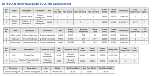 Kit d'étalonnage mécanique Keysight R11644A, 26,5 à 40 GHz, Guide d'ondes, WR-28 - Product Image 5