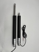Moteur à engrenages tubulaire linéaire en aluminium brossé étanche IP66 2000N, alimentation directe usine, pour ventilateur, ouvre-fenêtre de toit et solaire, DC24V