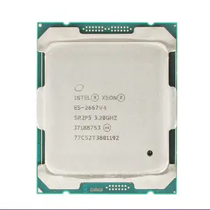 Процессор CPUs для INTEL XEON E5 2667 V4 8 ядер 3,2 ГГц 25 МБ L3 кэш 135 Вт SR2P5 LGA 2011-3 настольный серверный компьютер