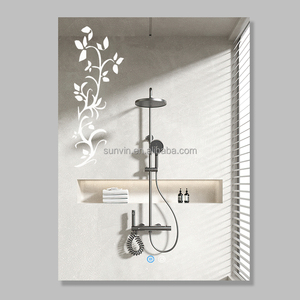 Moderno para <span class=keywords><strong>Hello</strong></span> <span class=keywords><strong>Kitty</strong></span> 3D HD Glass Smart <span class=keywords><strong>LED</strong></span> retroiluminado Rectangular <span class=keywords><strong>Espejo</strong></span> <span class=keywords><strong>de</strong></span> tocador para baño <span class=keywords><strong>Espejo</strong></span> <span class=keywords><strong>de</strong></span> mano Acero inoxidable Salo - Product Image 2