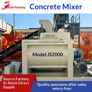 Mezcladora de Hormigón de Eje Horizontal Doble Tipo Js2000 de Hualong, Estación de Mezcla de Hormigón Hzs120 - Product Image 5