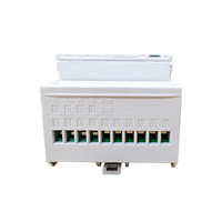 Analizador de Energía Trifásico Fineco EM4374 con Pantalla LCD, Medición de THD, Comunicación RS485 (MODBUS-RTU), Medidor de Energía para Riel DIN