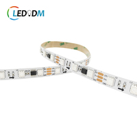 Tira de Luces LED Ws2811, 12v 24v DC, 300 LEDs, Tira de Luces de Píxeles Ws2811 RGB SPI, Programable, Tiras de Luces LED Inteligentes para Eventos