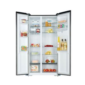 Refrigerador Side by Side de 520L con Ahorro de Energía y Dispensador de Agua, Acero Inoxidable, Sin Escarcha - Product Image 2