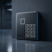 Système de contrôle d'accès aux portes 12V avec lecteur de cartes RFID de proximité ID125Khz et clavier de contrôle d'accès
