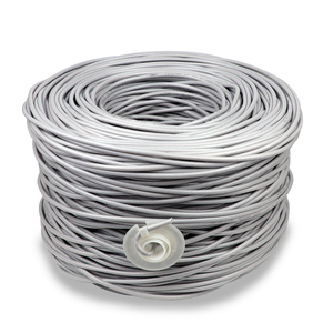 Sólido CCA Cat6 Gris <span class=keywords><strong>Cable</strong></span> Ethernet U/UTP PVC Interior 305m Caja <span class=keywords><strong>Cable</strong></span> de red de datos - Product Image 4