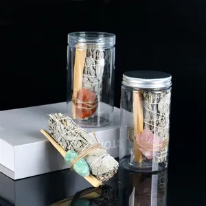 Wholesale White Sage Bundle Healing Stones Crystal 7 Chakra Kit Incense Sage Smudge Sticks In Stock