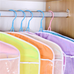 Organisateur de rangement suspendu transparent avec poches pour chaussettes, soutiens-gorge et sous-vêtements, pour salle de bain et salon - Product Image 2