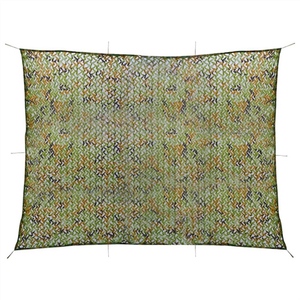 Red de Camuflaje de Poliéster Resistente, Red de Camuflaje Multicolor para Protección Solar, Caza y Camping - Product Image 6