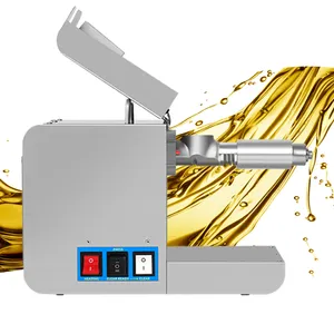 Mesin pres minyak Mini/penekan minyak bunga matahari/mesin penekan minyak Sesame cold Press mesin penekan minyak