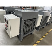 Tubo de calefacción de soplador de aire caliente industrial de tubería de gas de combustión de sala de secado de temperatura constante integrada de 10KW, calentador de conductos de potencia de 60KW