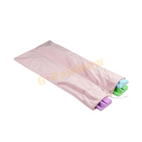 Sac de transport pour jeu de mahjong personnalisé, 19 pouces, 20 pouces, avec logo imprimé personnalisé, en velours et en bois, pour jeux de mahjong américains, avec cordon de serrage