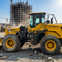 Schwerlast-Radlader SDLG 958F mit 5 Tonnen Tragkraft, starkem Hydrauliksystem und großem Schaufelvolumen für Bergbau-, Steinbruch- und Bauarbeiten.