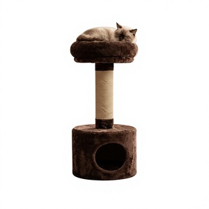 Casa para Gatos Fiona Chocolate Dream con Espacio Acogedor para Escurrirse - Product Image 1