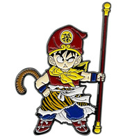 28 styles de broches en métal DIY, badge DRAGON BAII Goku Vegeta Shenron, bijoux fantaisie, broches de dessin animé en alliage, broche d'anime