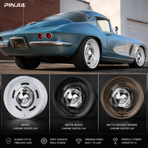 Jantes forgées vintage personnalisées PJ, jantes rétro à fond profond pour <span class=keywords><strong>Corvette</strong></span> C1 C2 <span class=keywords><strong>C3</strong></span> C4 <span class=keywords><strong>Chevrolet</strong></span> Camaro SS ZL1 LT1 <span class=keywords><strong>Chevrolet</strong></span> Nova - Product Image 5